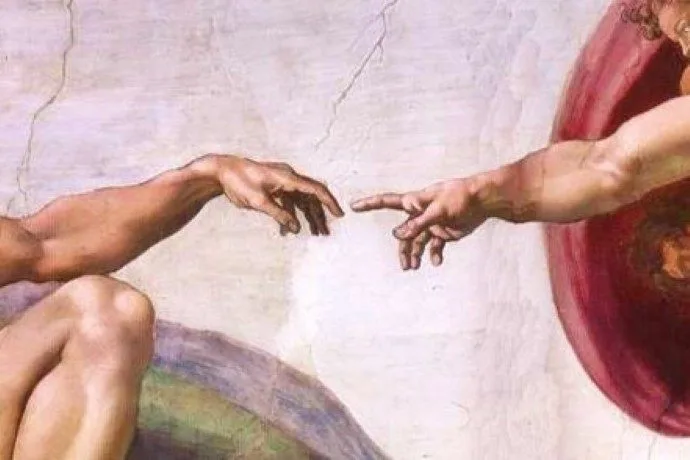 Manos La Creación de Adán