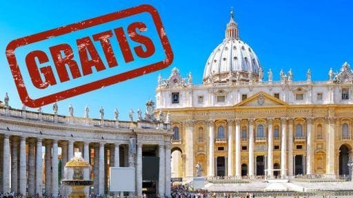 Entrada gratis para el Vaticano