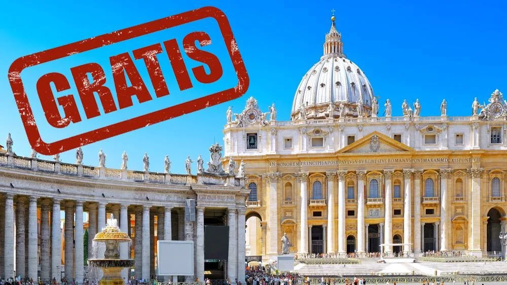 Entrada gratis para el Vaticano